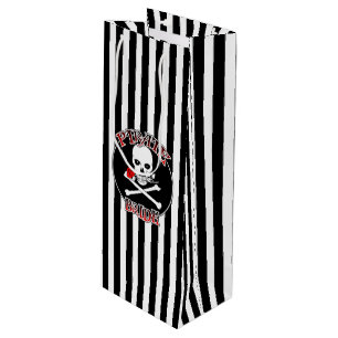 Sac cadeau de vin de mariée pirate