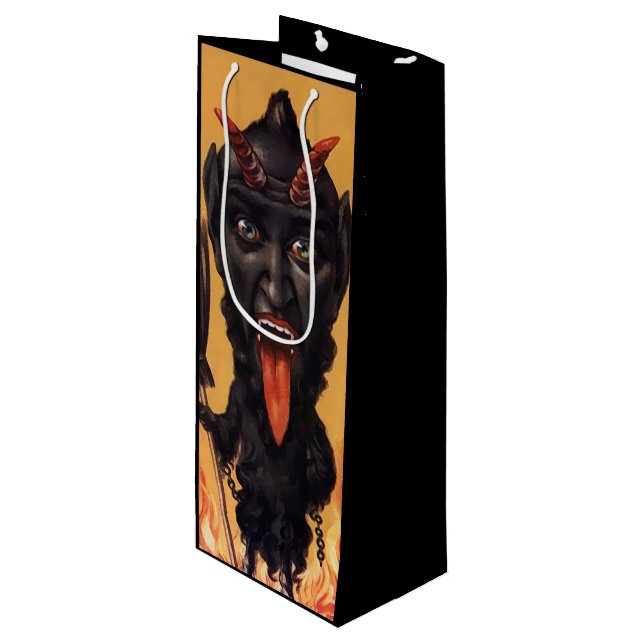 Sac cadeau Déplaisant Krampus (Devant Angle)