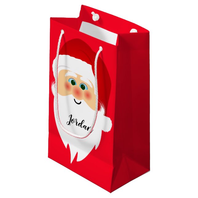 Sac cadeau design pour le Père Noël (Devant Angle)