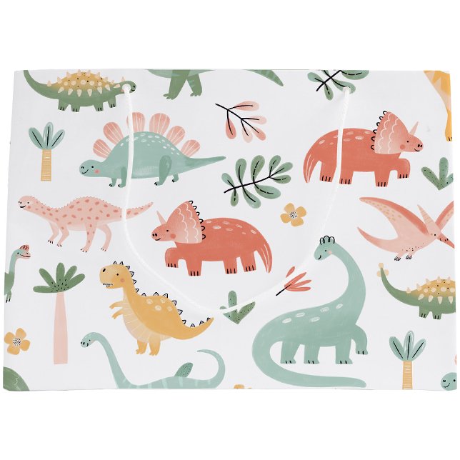 Sac cadeau Dinosaur (Dinosaur Theme Gift Bag by Painted Paperie
)