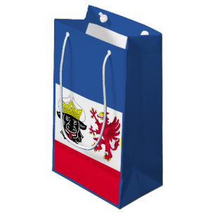 Sac Cadeau Drapeau Mecklembourg-Poméranie occidentale Petit C