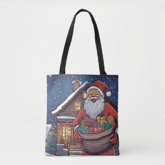 Sac cadeau du Père Noël |