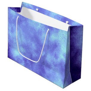 Sac cadeau Effet nuage Tempête bleue