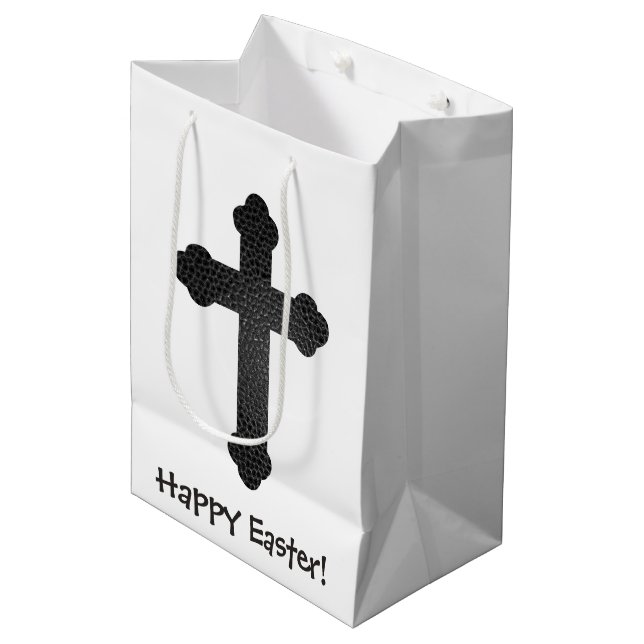 Sac cadeau en cuir Cross Pâques (Devant Angle)