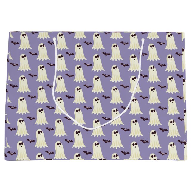 Sac cadeau Fantômes et chauves-souris (Devant)