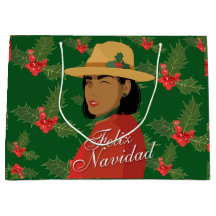 Sac cadeau Feliz Navidad