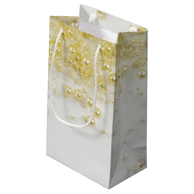 Sac cadeau Golden Pearls (Dos Angle)