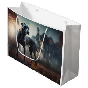 Sac Cadeau Grand Danois Halloween Épouvantable