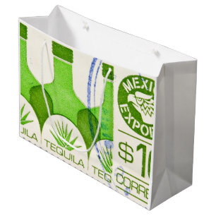 Sac Cadeau Grand sac-cadeau de Tequila Cactus au Mexique