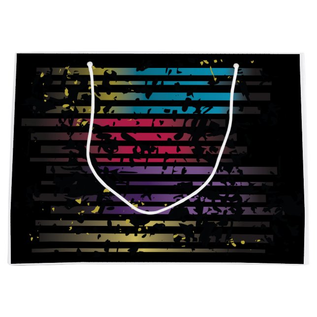 Sac cadeau Grunge Design (Devant)