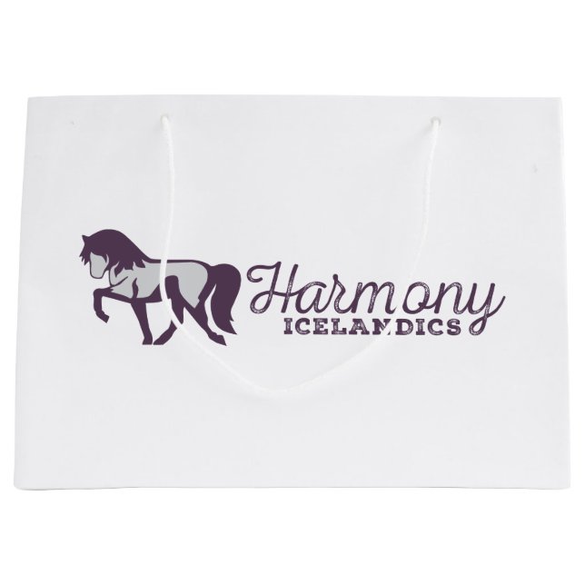 Sac cadeau Harmony (Devant)