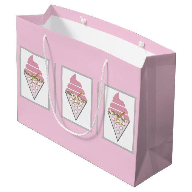 Sac cadeau irrésistible de crème glacée par Adiela (Dos Angle)