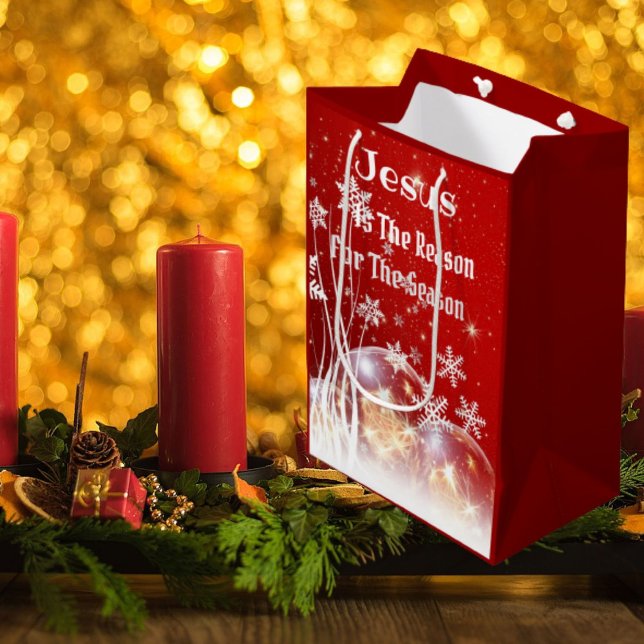 Sac cadeau Jésus est la raison de Noël (Créateur téléchargé)