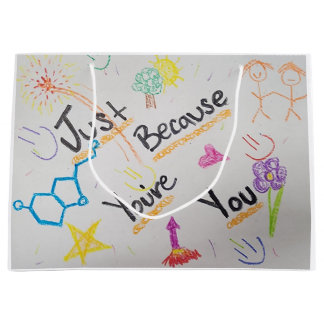 Sac cadeau - Juste parce que vous êtes vous