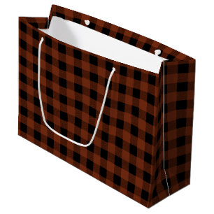 Sac cadeau Lavé, Brown et noir