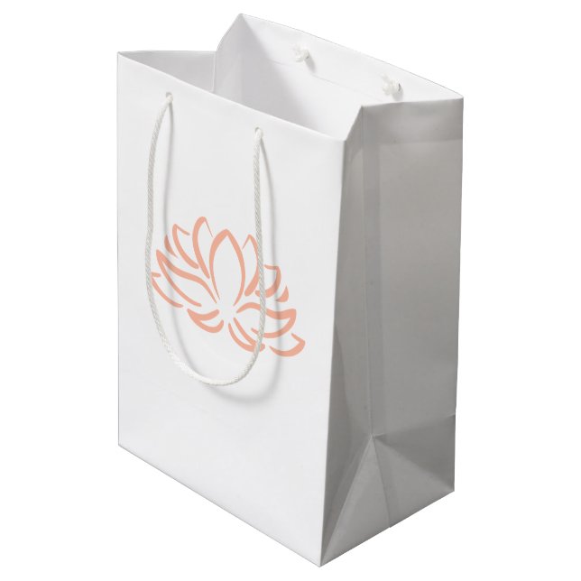 Sac cadeau Lotus Flower : Sac cadeau Zen (Dos Angle)
