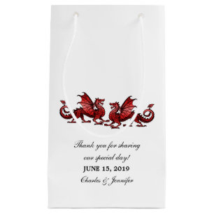 Sac cadeau Mariage Red Elegon Dragons