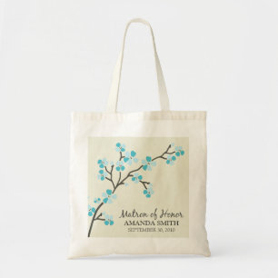 Sac cadeau Matron of Honor Wedding Party (aqua)