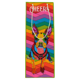 Sac Cadeau Mignon et Coloré de Boston Terrier