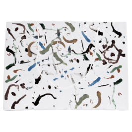 Sac Cadeau Moderne Abstrait Élégant