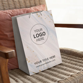 Sac cadeau moderne minimaliste d'affaires