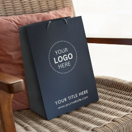 Sac cadeau moderne minimaliste d'affaires