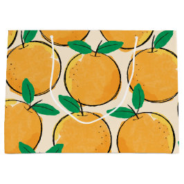Sac cadeau Motif Cutie Orange