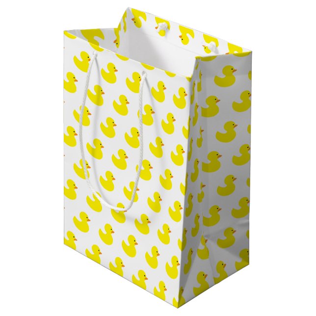 Sac cadeau Motif en caoutchouc (Devant Angle)