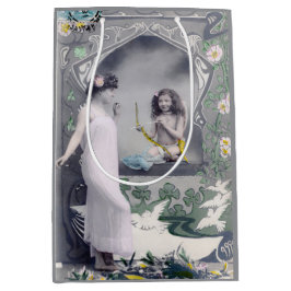 Sac Cadeau Moyen 1904 Art Nouveau Valentin