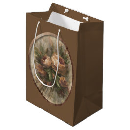 Sac Cadeau Moyen 315 Roses Op2