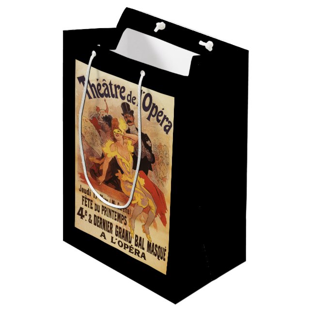 Sac Cadeau Moyen 4ème Boule masquée au théâtre de l'Opera (Devant Angle)