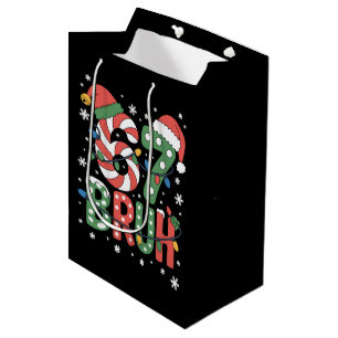 Sac Cadeau Moyen 67 Six Seven Bruh Drôle de Noël 6 7 Meme 