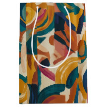 Sac Cadeau Moyen Abstrait
