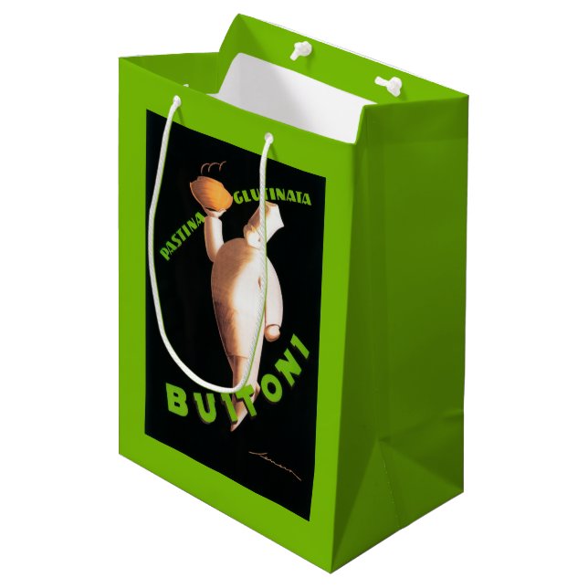 Sac Cadeau Moyen Affiche promotionnelle de pâtes de Buitoni (Devant Angle)
