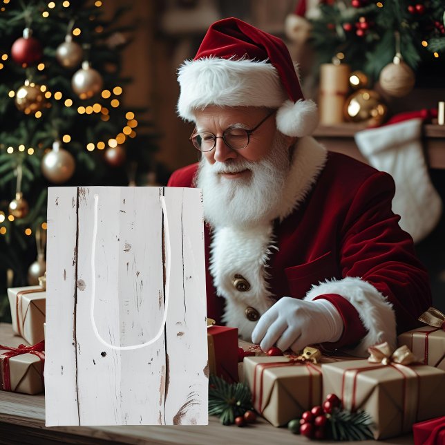 Sac Cadeau Moyen Agritourisme rustique Bois déprimé (Créateur téléchargé)