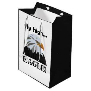 Sac Cadeau Moyen Aigle à tête blanche volée Aigle haute