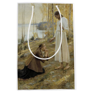 Sac Cadeau Moyen Albert Edelfeue - Christ et Mary Magdalene