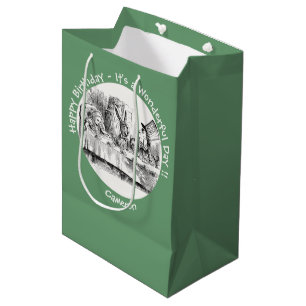 Sac Cadeau Moyen Alice au Pays des merveilles - Tea Party de Mad Ha