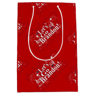 Sac Cadeau Moyen Allons-y Brandon Bandana Cadeau