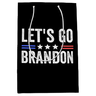 Sac Cadeau Moyen ALLONS-Y BRANDON Cardinal
