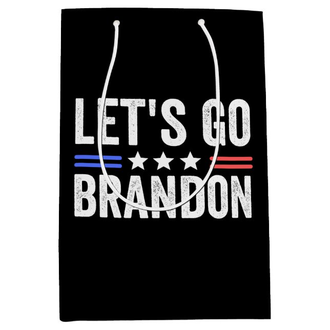 Sac Cadeau Moyen ALLONS-Y BRANDON Cardinal (Devant)
