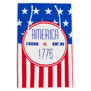 Sac Cadeau Moyen Américain 1776 patriotique