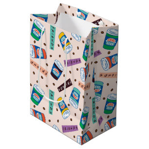 Sac Cadeau Moyen AMIS™ Central Perk Vibrant Motif café