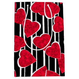 Sac Cadeau Moyen Amour, mariage, Saint Valentin
