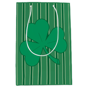 Sac Cadeau Moyen Amusants et Shamrocks fantaisistes