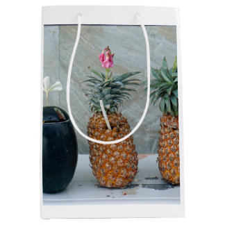 Sac Cadeau Moyen ananas frais et sain