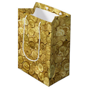 Sac Cadeau Moyen Ancienne collection de pièces d'or
