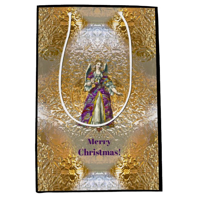 Sac Cadeau Moyen Ange céleste de la lumière  (Devant)