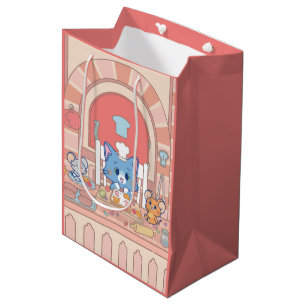 Sac Cadeau Moyen Anime Tom, Jerry et la Boulangerie Tuffy