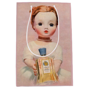 Sac Cadeau Moyen Années 1950 Yardley et Madame Alexander doll
